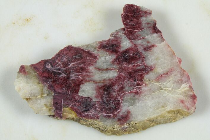 Polished Pink Dumortierite with Quartz Slab - Nevada #371010